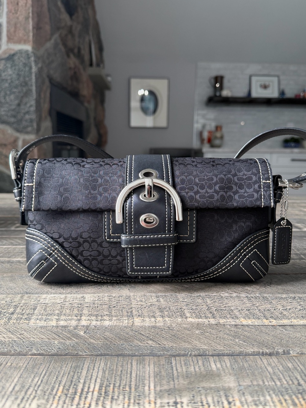 Vintage Y2K Coach Soho Demi Flap
